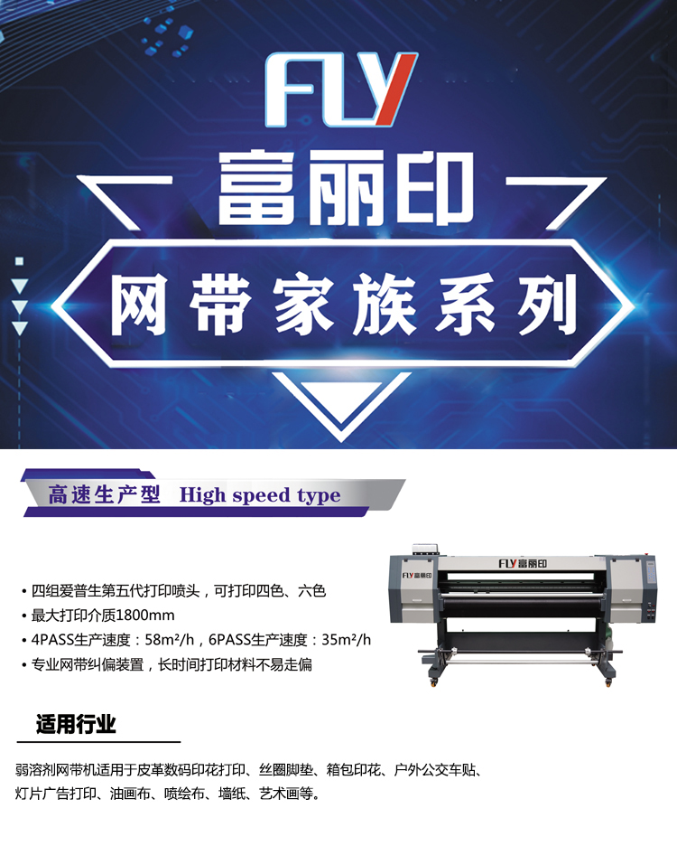 富麗印皮革網帶機